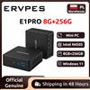 ERVPES Mini PC ERVPES E1 con AMD Ryzen 3 3250C, 8GB DDR4, 256GB SSD, Windows 11 Pro, Wi-Fi Dual-Band, BT5.2, Computer Desktop per Ufficio