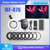 Godox 5000K Macro LED Ring Light RING76 MF-R76 Flash Speedlite per Fotocamere Sony Canon Nikon 5D 6D 7D 60D 70D 80D D850 A7MIV