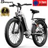 Shengmilo MX06 Bicicletta Elettrica da Montagna 26 Pollici, 1000W 48V 17.5Ah 80km, Freni a Disco, E-Bike per Adulti a 7 Velocità