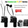 BEGRINT Hotend completo per Bambu Lab P1S, assemblaggio aggiornato in acciaio temprato non rimovibile, per ugello ventola X1 X1C P1P P1S, Hot End X1 Carbon