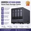 NONE UGREEN DXP4800 NAS 16GB DDR5 Intel N100, Storage di Rete a 4 Bay con Porta 2.5GbE, Cloud Privato Senza Dischi, Server Domestico