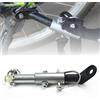 NONE 1 Pezzo Accoppiatore per Gancio Traino Bici in Acciaio, Collegamento per Rimorchio Ciclismo, Ricambio per Portapacchi Posteriore, Sgancio Rapido