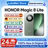 HONOR Magic 8 Lite Versione EU Smartphone 5G Snapdragon 6 Gen4 Resistente alle Cadute da 2,5m IP69K Resistente alla Polvere 7500mAh 108MP OIS AI eSIM