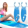 NONE Clip per Stand Up Paddle Board, Supporto Doppio per Paddle Board, Morsetti di Fissaggio Espandibili per Kayak, Accessori per Sport Acquatici, Ciclisti