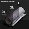 RoyalRhino Pellicola Fotocromatica PPF per Fari Auto con Tecnologia ad Attivazione Solare, Controllo UV, Cambio Colore, Adesivo per Luci Auto Nero Grigio