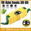 Ddadache Batteria 14.4V 12.8Ah per iRobot Roomba, Batteria Ricaricabile per iRobot Roomba Serie 500 600 700 800 900 595 620 650 780 890
