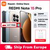 XIAOMI Versione Globale Xiaomi Redmi Note 15 Pro 4G Smartphone Batteria da 6500mAh CPU MTK Helio G200-Ultra Display AMOLED da 6,77" Fotocamera Principale da 200MP Ricarica Turbo a 45W