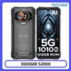 DOOGEE S200 X 5G Telefono Rugged 32GB+512GB Display FHD+ da 6.72" 120Hz Dimensity 7050 Batteria da 10100mAh Fotocamera da 100MP NFC Smartphone