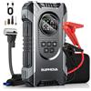 NONE Avviatore di Emergenza per Auto 1500A di Picco, Batteria Portatile, Power Bank, Booster di Emergenza 12V per Avviamento Auto, Dispositivo per Motori a Benzina e Diesel