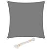 WOLTU Tenda Parasole Rettangolare WOLTU con Protezione UV in HDPE per Patio, Giardino, Campeggio, Esterni, Copertura Piscina
