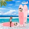 funwater Tavola da Stand Up Paddle Gonfiabile Funwater 350x84x15cm SUP Capacità di Carico 180KG per Principianti e Famiglie