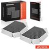 Frankberg Filtro Abitacolo Frankberg 2x con Carbone Attivo per Mercedes-Benz W461 W463 R230 R199 Puch A2308300418 2308300418 CAF7787 49356