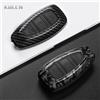 KOLEN Cover per chiave auto in stile fibra di carbonio ABS per Ford Focus 3 4 ST Mondeo MK3 MK4 Fiesta Fusion Kuga, guscio protettivo, accessori.