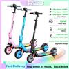 RCB Monopattino Elettrico per Bambini RCB R12 MAX 150W Pieghevole 3 Velocità Sospensione Anteriore Luci RGB Display LED 18km/h 15km per 6-12 Anni