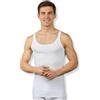VP PINUCCIO VENEGONI Set 3 Canottiera Intima Uomo Spalla Stretta Cotone Mercerizzato 100% Canottiere Vogatore Intimo Canotta Spallina Canottiera Bianca