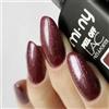 MI-NY Smalto Semipermanente Peel Off Lac rosso, Winetasting, Gel senza Base e Top Coat, Rimozione con Acqua Calda, Formula Vegan Friendly, Durata Fino 15 Giorni, Manicure Rapida in 5 minuti