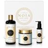 NOIA PARIS Cofanetto di lusso - Routine per capelli - Gamma Detox - Trio Shampoo + Maschera + Siero Olio di Nigella & Fango - NOIA HAIR