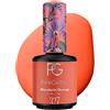 Pink Gellac Vegano Gel Smalto 15 ml per Lampada UV LED | 327 Mandarin Orange Arancione Vegan | Gel per Unghie | Gel Nail Polish for UV Nail Lamp Smalto Gel Unghie LED