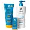 Generico Bionike Kit solari SPF50+ pelle sensibile viso corpo e doposole -latte fluido 50+ da 200ml -doposole da 400ml -stick zone sensibili da 9ml