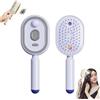 Generico Electric Spray Air Cushion Massage Comb, Anti-Tangle & Essential Oil Mist Electric Hair Brush Women with Water Spray, Electricspray & Massage Hair Brush (purple)