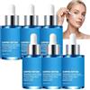 SURDVAS Siero GHK-Cu con peptide di rame e acido ialuronico per il viso: booster di collagene anti-invecchiamento, siero idratante e rassodante al collagene idrolizzato per una pelle liscia (6 pezzi)
