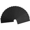 Shineboc Assortimento di carta vetrata grana 120/220/400/600/800/1000/2000, 21 fogli, 22,9 x 9,1 cm, carta abrasiva a secco a umido per legno, metallo, levigatura e lucidatura automobilistica