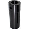 HanOaki B16 Mandrino per trapano Manicotto per asta di collegamento in acciaio con foro laterale di bloccaggio resistente alla ruggine per tornio fresatrice 8 10 11 12 mm motore da taglio fai da te (B16 12 mm