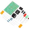LALADEFIEE Circuito Timer Ne555 Doppio LED Lampeggiante, Kit Elettronica Fai da Te 3 Pezzi, Componenti Durevoli per Allenamento e Pratica di Saldatura