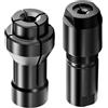 Generic Mandrino per smerigliatrice, 6 mm, 3 mm, set di aste di collegamento per smerigliatrice angolare elettrica, per lavori di precisione, preparazione dei bordi, manutenzione, lavori di montaggio