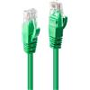 Lindy Cavo patch LINDY Cat6 U/UTP verde 15m
