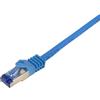 LogiLink Professional C6A106S Cavo patch LogiLink Ultraflex, Cat.6A, S/FTP, 15 m, blu