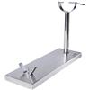 TM Electron HOCU103 Classic Style Supporto per prosciutto in acciaio inossidabile, facile da pulire e con linguette in silicone per una buona aderenza