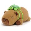 SQEQE Capybara - Peluche a forma di maiale d'acqua, con peso, 25 cm