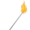 PEHHAH Torcia antincendio, lunghezza 37 cm, peso 45 g, sputare, soffiatore, circo, flusso, puntello per danza - per festival e spettacoli