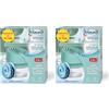 Ariasana Assorbiumidità Aero 360° Compact Turchese Colour Collection, 1 Deumidificatore e 1 Tab di ricarica 450g, Assorbiumidità per la circolazione dell'aria, Deumidificatore casa contro l'umidità