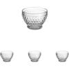 Villeroy & Boch Boston Coloured Coppetta, Cristallo, Trasparente (Confezione da 4)