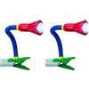 Trio Leuchten Trio 5028010-17 Lampada Tubolare da Lettura, Multicolore (Confezione da 2)