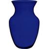 Floral Supply Online Vaso per rose 999 da 20,3 cm, blu cobalto e libretto guida per fiori, vaso decorativo in vetro per composizioni floreali, matrimoni, decorazioni per la casa o ufficio.