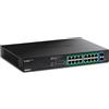 Trendnet TPE-TG182ES switch di rete Gestito Gigabit Ethernet (10/100/1000) Supporto Power over (PoE) Nero [TPE-TG182ES]