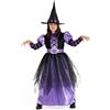 Ciao- Streghetta Viola costume travestimento bambina (Taglia 5-7 anni)