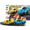 Scalextric Micro Il Mio Primo Let's Play! G1188M, Pista da Corsa per Bambini dai 3 Anni in su, Set da Corsa a Batteria, Kit di macchinine, Include 1 Pista da Corsa, 2 macchinine, 2 Controller
