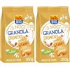 ISOLA BIO Granola Crunchy 3 Noci Bio, Tostata al Forno, Cereali da Colazione Biologici con Avena Integrale, Nocciole e Mandorle, Ricca di Fibre, Senza Olio di Palma, 100% Naturale, Formato 350gr