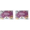 VALVERBE Tisane Mirtillo e Lampone Biologico 20 Filtri - Pacco da 12-180 g