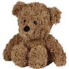 Warmies Peluche Orsetto Riccio Marrone Pesato Utilizzabile nel Microonde con Profumo di Lavanda Francese, Borsa di Grano Caldo o Freddo per un fresco relax e un caldo sollievo