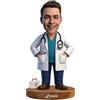 HLCYANYA Espositore acrilico personalizzato stile cartoon che raffigura un medico, realizzato dalla tua foto, figurina piatta 2D da scrivania, regalo per compleanno, anniversario o laurea