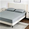 OSDUE Lenzuolo con Angoli Matrimoniale, 160 x 200 x 30 cm, 100% Microfibra, Angoli Elasticizzati, Lavabile in Lavatrice, Comodo Resistente Alle Pieghe per Materassi Spessi
