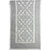 Markotex Tappeto Sardo Stuoia Passatoia tappeto bagno 100% Cotone Made In Italy prodotto in sardegna (Grigio, 55x140)