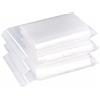 meridy YOFADCI Sacchetti in plastica trasparente richiudibili,borsa con chiusura a cerniera rigida e riutilizzabile,ispessimento e resistente,premere per bloccare chiudere 17x25cm 100PZ