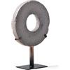 HAUCOZE Scultura Astratta Statua Schermo Decorazione Moderna Arte Regalo Mensola Figurina per Scaffalf Scrivania Soprammobili Resina 35cm