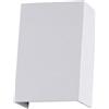 VR VETRINEINRETE Vetrineinrete® Applique a parete 10 watt da esterno doppio fascio di luce regolabile con effetti lampada da muro IP65 tecnologia CCT (Bianco)